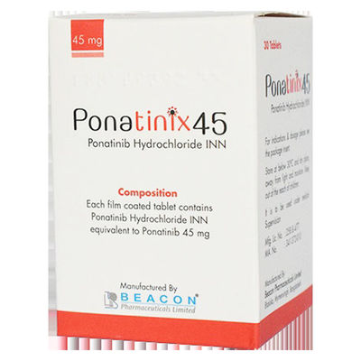 30 Capsules 45 mg Ponatinib Inhibiteurs de la kinase multi-ciblés