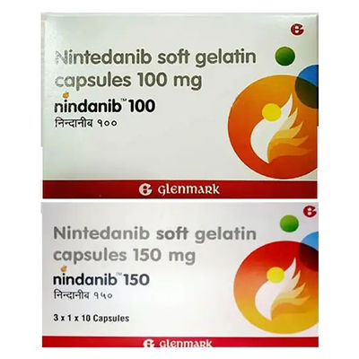 acheter Gélules molles de nintédanib 150mg pour le cancer du poumon et la fibrose pulmonaire online manufacture