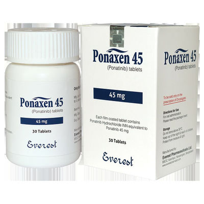 acheter 45 mg Ponatinib 30 capsules Le traitement du cancer de la leucémie myéloïde online manufacture