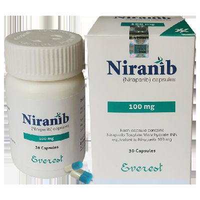 acheter 100 mg de Niraparib Niranib Traitement du cancer du péritonéum PARP-1,2 cible online manufacture