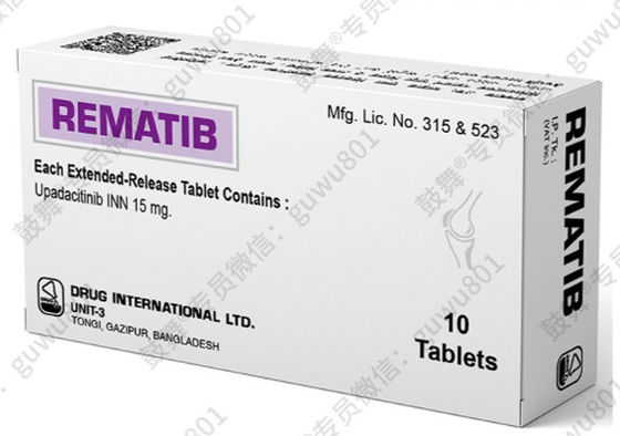 acheter DILUpadacitinibABT-494REMATIB15 mg*10 comprimésPatients adultes atteints d' une polyarthrite rhumatoïde active modérée à sévèreREMATIB online manufacture