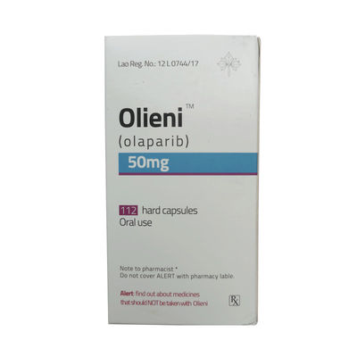 Tlph Olaparib AZD-2281 Olieni 150mg*60 comprimés Cancer du sein, cancer du pancréas, cancer de l'ovaire, cancer des trompes de Fallope, cancer péritonéal pour le cancer de stade 1 2 3