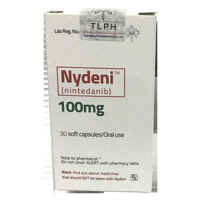100 mg de Nintedanib Nydeni Médicaments immunothérapeutiques pour le cancer du poumon