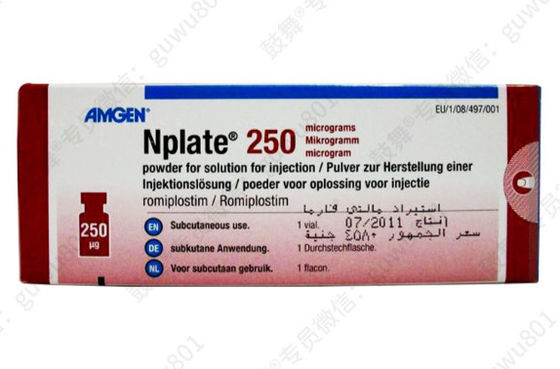 Amgen Romiplostim_ Nplate 250 μg/ flacon (boîte) Thrombocytopénie immunitaire (ITP) Applicable pendant le traitement par ce médicament